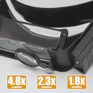 Fejpántos nagyító LED világítással    Handy 10793 - Image 2