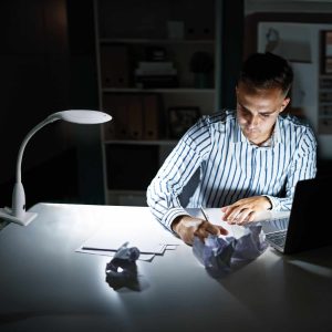 Asztali LED lámpa - nagyítóval - csipeszes - fehér    Handy 10800 - Image 2