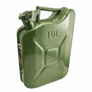Üzemanyagkanna - fém - 10 L - zöld    Carguard 10889B - Image 2