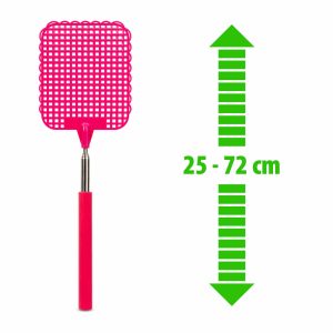 Légycsapó - teleszkópos - műanyag - 25 - 72 cm - 4 szín    Family 11462B - Image 2
