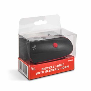 Kerékpár lámpa elektromos kürttel - XPE LED - 400 mAh - 450 lm - IP55    Wheel Zone 18582 - Image 2