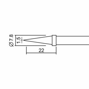 Pákahegy 28020-as pákához - 2 db / bliszter    Fahrenheit 28931 - Image 2