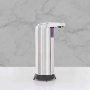 Automata szappanadagoló - 220 ml - álló - elemes - króm    Vog und Arths 51122A - Image 2