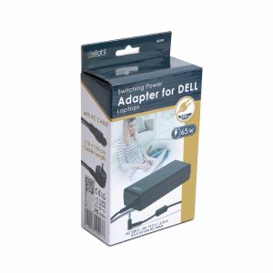 Laptopadapter - Dell - 65W - 19.5V - 3.33A - 4,5 x 12,22 mm / 3 x 10 mm    Delight 55374 - Image 2