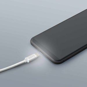 Adatkábel - MicroUSB    Delight 55442M-WH - Image 2