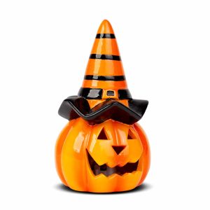 Halloween-i LED-es tök - 2 x LR44 - 6,5 x 11 cm    Family 56565 - Image 2