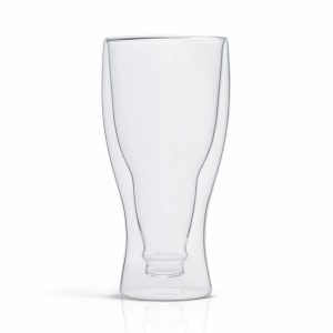 Duplafalú üvegpohár - sörös, üdítős - 350 ml    Vog und Arths 57176G - Image 2