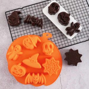 Szilikon sütőforma - halloween-i - 25,6 x 25 x 3,5 cm    Family 58163 - Image 2