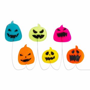 Halloween-i LED ablakdekor - gél - tök - 85 cm    Family 58186B - Image 2