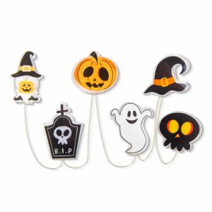 Halloween-i LED ablakdekor - gél - többféle forma - 85 cm    Family 58186C - Image 2