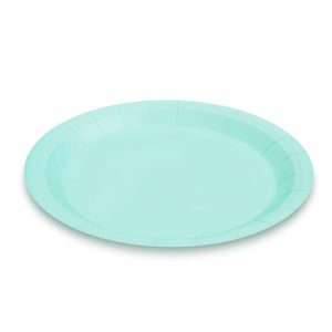 Papírtányér szett - kék - 23 cm - 12 db / csomag    Family 58235B - Image 2