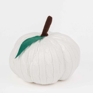 Halloween-i tök dekoráció - fehér - 20 cm    Family 58335B - Image 2