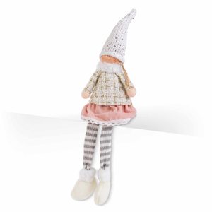 Baba dekoráció - lábbal - 46 cm - 2 féle    Family 58378 - Image 2