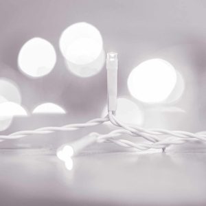 Fényfüggöny - 100 db LED - középfehér - hálózati - IP44 - 2,2 m - 8 program    Family 58902C - Image 2