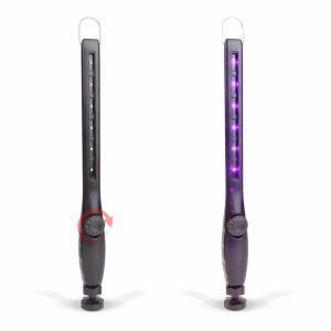 Sterilizáló UV lámpa - USB - 6 UV LED - 2000 mAh - 378 x 34 mm     A0323 - Image 2