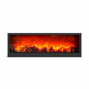 Kandalló LED-es lánghatással - elemes / USB-s - 60 x 10 x 20 cm    Bewello BW2015 - Image 2