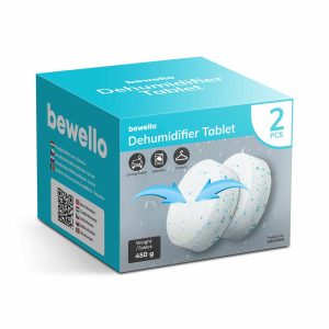 Páragyűjtő tabletta szett - illatmentes - 2 x 450 g    Bewello BW2049A - Image 2