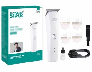 WinningStar - Hajvágó és trimmelő szett - 5 W - fehér    WinningStar DA01156 - Image 2