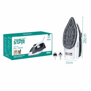 Gözölős vasaló kerámia talp - 2000 W - 260 ml tartály    WinningStar DA01169 - Image 2