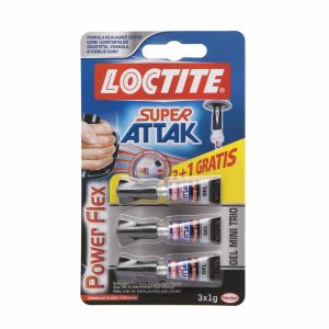 Super Bond - Gel mini trio - 3 db / bliszter    Loctite H1880803 - Image 2