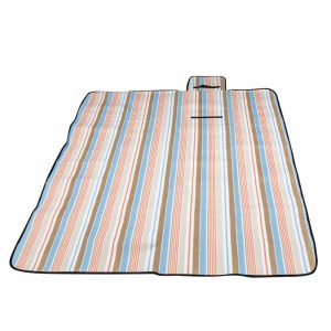 Összehajtható poliészter strandszőnyeg - 135 x 170 cm     W1159 - Image 2