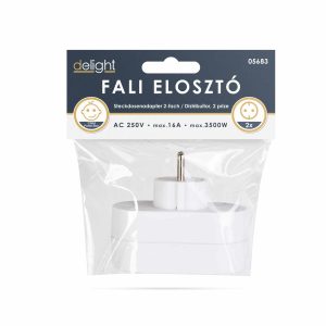 2-es fali elosztó    Delight 05683 - Image 3