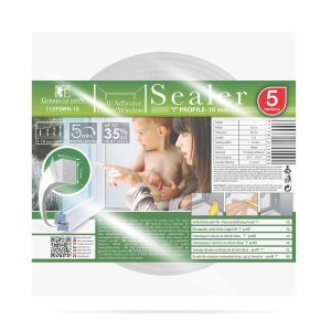 Öntapadós ajtó- ablakszigetelő habszalag - 5 m - fehér 15 mm    Garden of Eden 11595WH-15 - Image 3