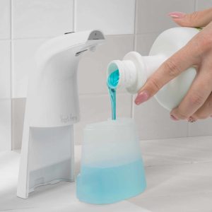 Automata habszappanadagoló - 250 ml - álló / falra akasztható - USB + elemes    Vog und Arths 51123A - Image 3