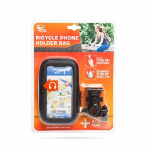 Kerékpáros telefontartó táska - érintőfelülettel - 5,5"-ig    Wheel Zone 54994A - Image 3