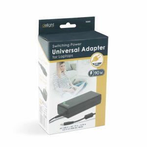Univerzális laptop/notebook töltő adapter tápkábellel    Delight 55365 - Image 3