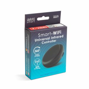 Smart Wi-Fi-s univerzális infravörös vezérlő - USB - fekete    Delight 55377 - Image 3