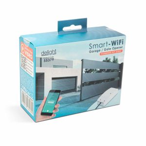 Smart Wi-Fi-s garázsnyitó szett - 230V - nyitásérzékelővel    Delight 55379 - Image 3
