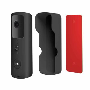 Smart Wi-Fi-s videó kaputelefon szett - akkumulátoros - MicroSD, FHD, PIR - fekete    Delight 55386BK - Image 3