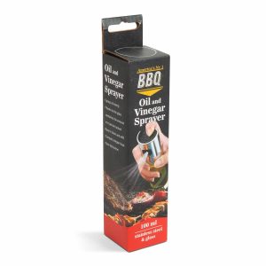 Olaj és ecet permetező spray - rozsdamentes acél, üveg - 100 ml    BBQ 56287 - Image 3