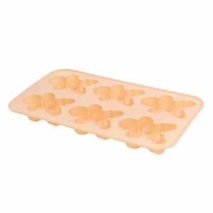 Szilikon sütőforma - mézi - 17,9 x 29,5 x 2,7 cm    Bewello 57536P - Image 2