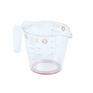 Mérőpohár - 250 ml - műanyag - 14 x 7,7 x 8,8 cm    Bewello 57552P - Image 3
