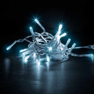 Fényfüzér - 50 db LED - hidegfehér - hálózati - 5 m - 8 program    Family 58900B - Image 3