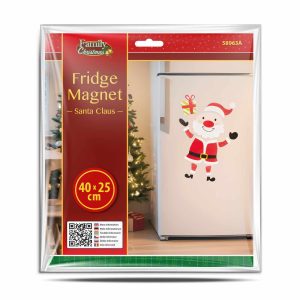 Karácsonyi hűtőmágnes - összeállítható Mikulás - 40 x 25 cm    Family 58963A - Image 3
