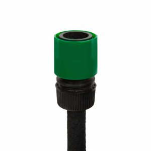 Gyöngyözőcső gyorscsatlakozókkal, 10 m - fekete     DA00433 - Image 3