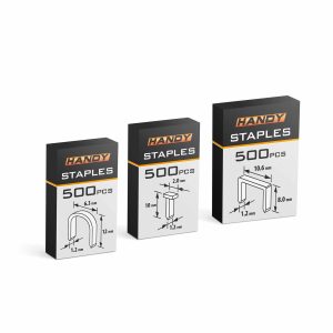 Kézi tűzőgép szett - tűzőgép + 3 féle kapocs    Handy 10442 - Image 4