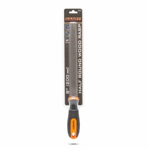 Ráspoly fához - félkerek, tompavégű - közepes durvaságó    Handy 10615 - Image 4