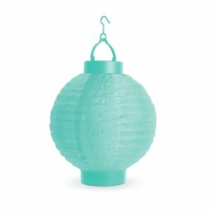 Szolár lampion - 3 színben - hidegfehér LED - 21 cm    Garden of Eden 11399F - Image 4