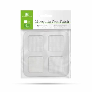 Szúnyogháló javítófolt - 10 x 10 cm - fehér - 4 db / csomag    Garden of Eden 11610WH - Image 4