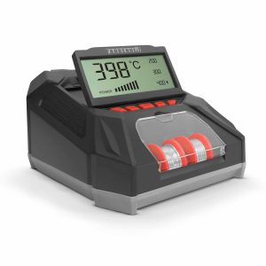 Digitális forrasztópáka állomás - LCD kijelzővel, pákaheggyel, ónnal és szivaccsal - 230 V    Fahrenheit 28006 - Image 4
