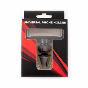 Telefontartó - szellőzőrácsra rögzíthető - fekete    Carguard 54950 - Image 4