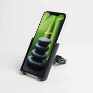 Telefontartó - szellőzőrácsra rögzíthető - fekete    MNC 54995 - Image 4
