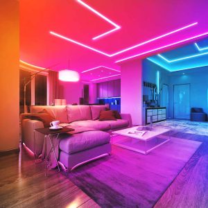 RGB SMD okos LED szalag - 30 LED / m - 2 x 5 m / csomag    Phenom 55860 - Image 4