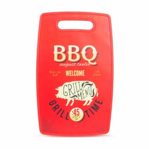 Vágódeszka - "BBQ" 3 féle design - 37 x 23 cm    BBQ 57205B - Image 4