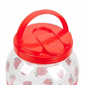 Italadagoló csappal, műanyag pohárszettel - 3,8 l - epres    Family 57243G - Image 4
