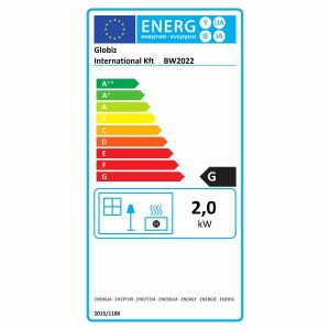 Elektromos fali kandalló - hősugárzó + LED - 91 x 15 x 56 cm    Bewello BW2022 - Image 4